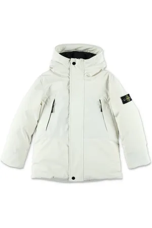 Stone Island Parka con capucha y distintivo Compass
