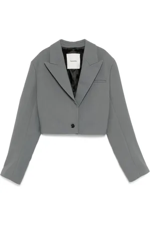 Nanushka Blazer corto estilo boxy