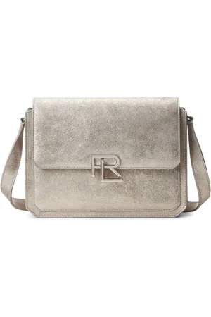 Ralph Lauren Bolso de hombro con placa del logo