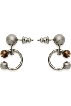 LEMAIRE Pendientes Rattle de latón
