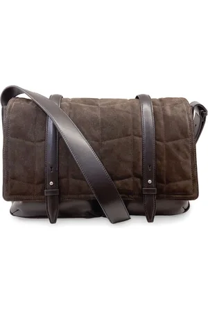 DRIES VAN NOTEN Bolso satchel a paneles