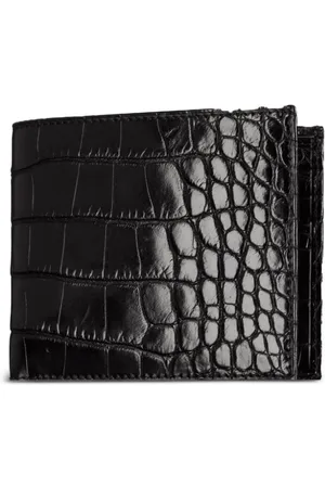 Ralph Lauren Cartera con efecto de piel de cocodrilo
