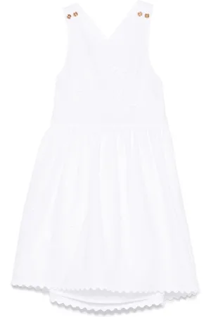 VERSACE Vestido con bordado Medusa