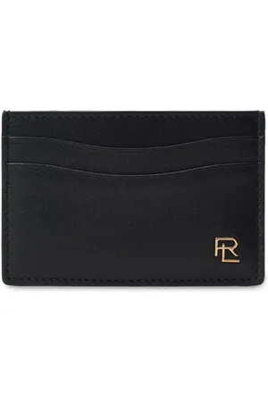 Ralph Lauren Tarjetero pequeños con placa del logo