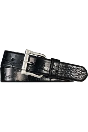 Ralph Lauren Cinturón de piel de caimán