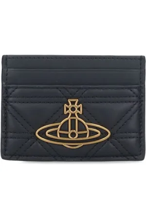 Vivienne Westwood Cartera acolchada con placa Orb