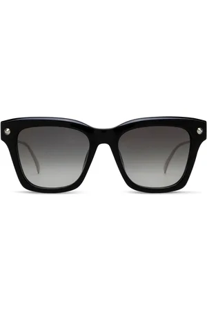 Alexander McQueen Gafas de sol con montura cuadrada