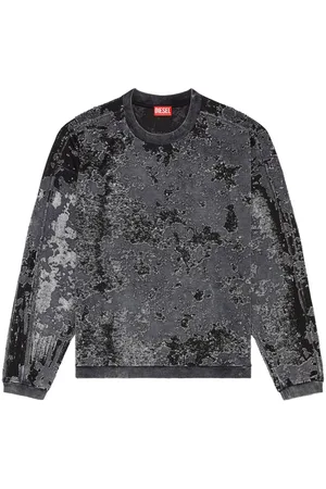 Diesel Sudadera con efecto envejecido