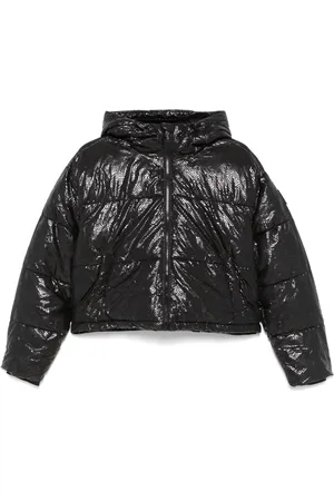 DKNY Chaqueta corta con estampado de cruces
