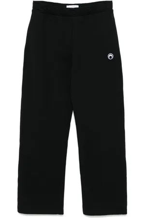 Marine Serre Pantalones de chándal con logo Moon