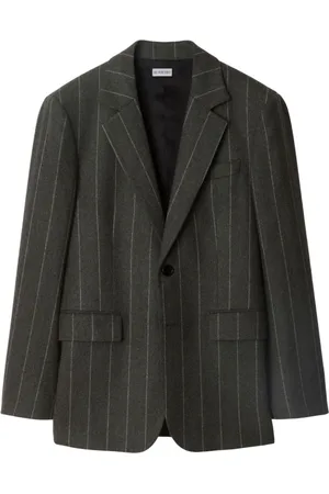 Burberry Blazer a rayas diplomáticas