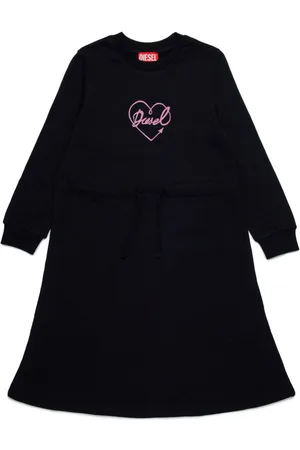 Diesel Vestido con logo bordado