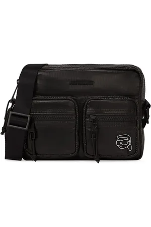 Karl Lagerfeld Bolso messenger Ikonik Karl con cremallera