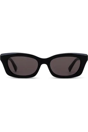 Alexander McQueen Gafas de sol con montura geométrica
