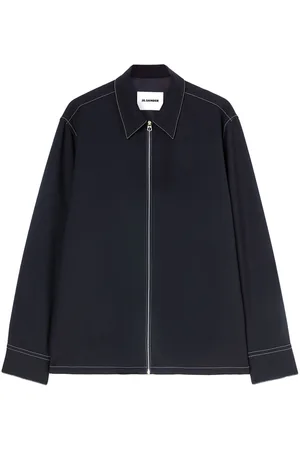 Jil Sander Sobrecamisa con cremallera