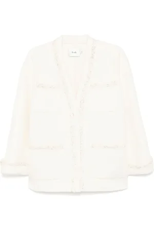 B+AB Chaqueta con ribete de apliques