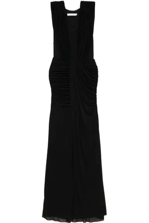 CHRISTOPHER ESBER Vestido largo drapeado