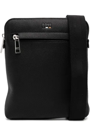 HUGO BOSS Bolso messenger con logo en relieve