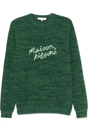 Maison Kitsuné Jersey con logo bordado