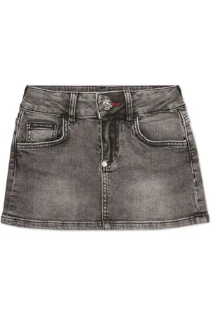 Philipp Plein Falda corta vaquera