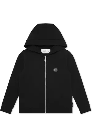Philipp Plein Sudadera con capucha y parche del logo