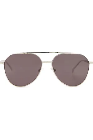 Alexander McQueen Gafas de sol con montura piloto
