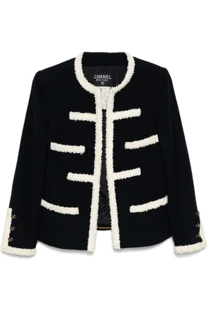 CHANEL Chaqueta con ribete 1995