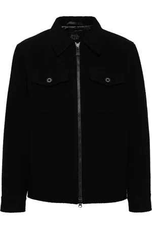 MAN ON THE BOON. Chaqueta texturizada con múltiples bolsillos
