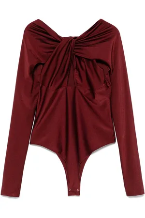 COPERNI Body con aberturas y diseño retorcido