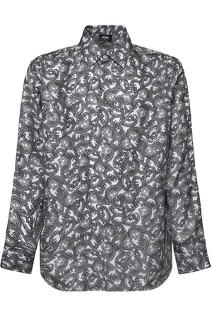 Fendi Camisa con estampado FF
