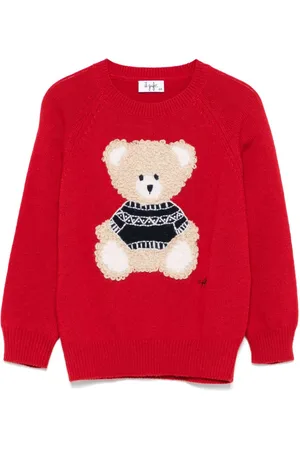 Il gufo Jersey con bordado Teddy Bear