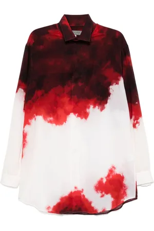 YOHJI YAMAMOTO Camisa con estampado gráfico
