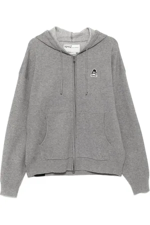 Izzue Chaqueta con capucha y parche del logo