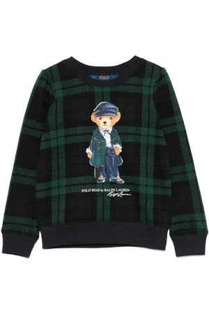 Ralph Lauren Sudadera con estampado Polo Bear