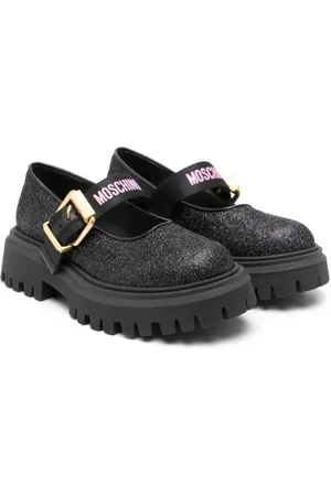 Moschino Mocasines con purpurina