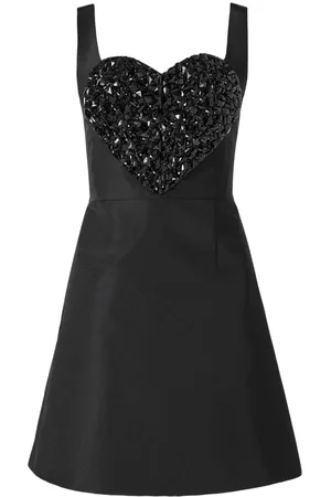 Carolina Herrera Vestido corto con detalle con cuentas