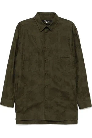 YOHJI YAMAMOTO Camisa con estampado floral
