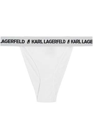 Karl Lagerfeld Bragas brasileñas con logo en la cinturilla