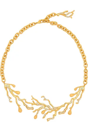 Oscar de la Renta Collar Coral Drops