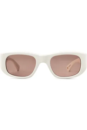 GARRETT LEIGHT Gafas de sol con montura geométrica