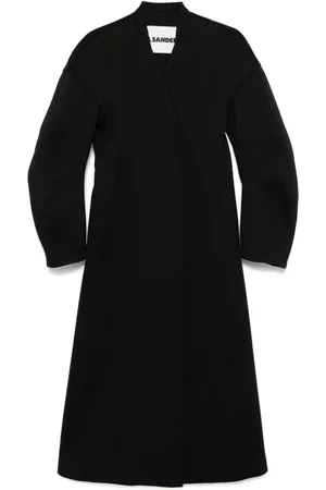 Jil Sander Abrigo con cuello en V