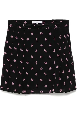 Maison Kitsuné Falda corta plisada
