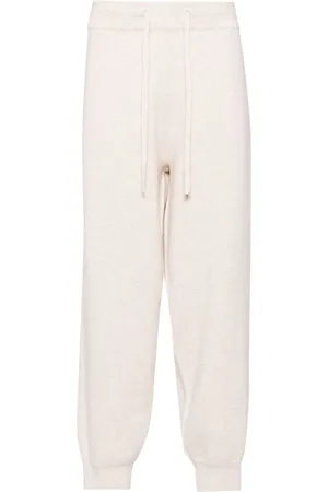 MAN ON THE BOON. Pantalones ajustados de cachemira