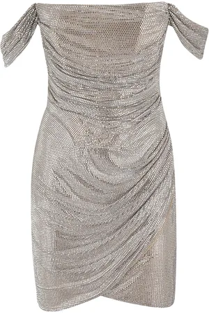 GIUSEPPE DI MORABITO Vestido corto con detalle de cristales