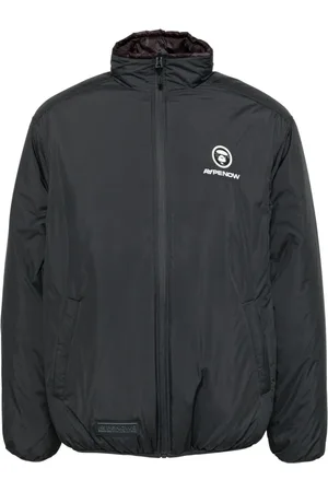 A Bathing Ape Chaqueta AAPENOW moonface con cremallera y logo
