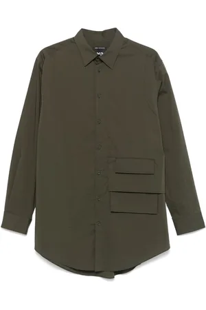 Y-3 Camisa con detalle a capas