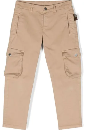 Roberto Cavalli Pantalones cargo con parche del logo