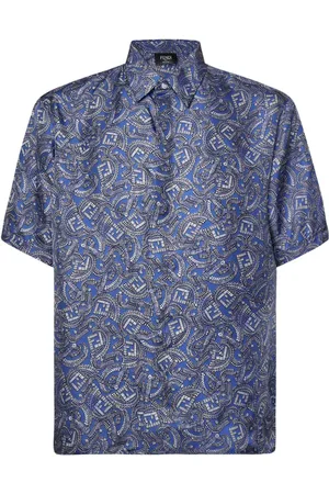 Fendi Camisa con estampado FF