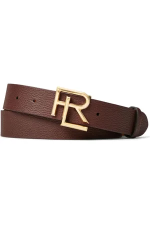Ralph Lauren Cinturón con placa del logo