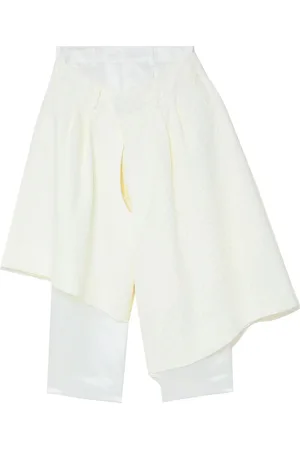Comme des Garçons Pantalones anchos asimétricos